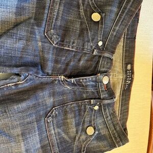 Vintage Rock & republic 28 dark wash flair jeans; made in USA
